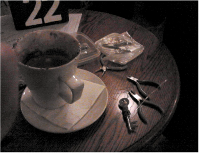 Hot chocolate at malt cross