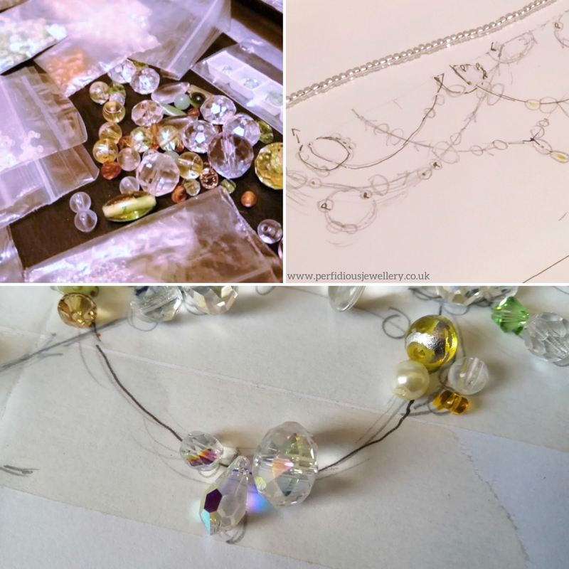 Making Sarah's Masquerade Jewellery from Labyrinth - A Cosplay Commission by Perfidious JewelleryPicture