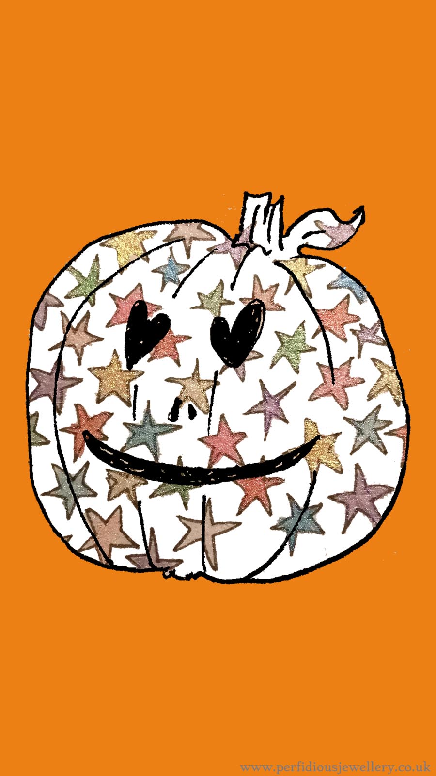 Halloween ghost pumpkin free phone wallpaper background