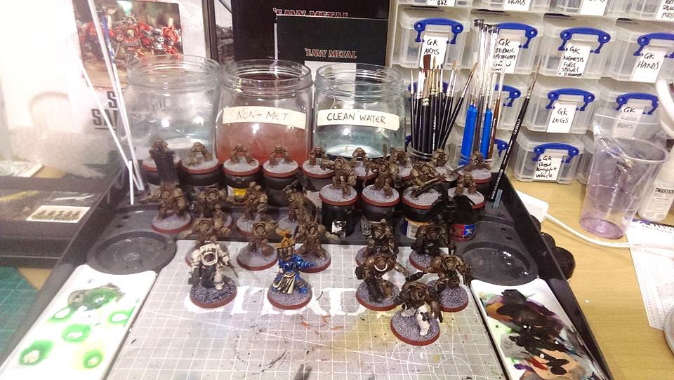 Matt Lincoln spends his spare time painting wargaming miniatures. I know he's very organised, and has great plans for developing his painting studio, so join us for a nosey as Matt takes us into his creative space and explains it to us.